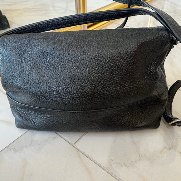 Kate Spade Shoulder Bag Black Leather Crossbody Bag Carmen Southport Avenue - Picture 4 of 11